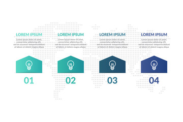 step or process infographic template design . infographic concept for presentations, banner, workflow layout, process diagram, flow chart and how it work