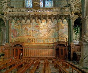 Obraz premium Fresque Notre-Dame-du-Rosaire