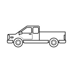 Vector design of car and transportation logo. Graphic of car and cabin stock vector illustration.