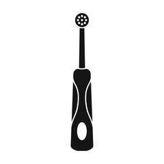 Tooth brush vector icon.Black vector icon isolated on white background tooth brush .
