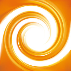 Vector abstract background. Frame of curl fluid surface