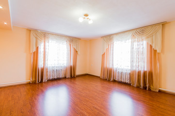 Russia, Moscow- July 06, 2019: interior room apartment. standard repair decoration in hostel