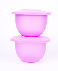 Stanly, Alexandria/Egypt - Nov 5, 2019: Tupperware bowls- Tupperware products is an American brand specializing in plastic products. - Image