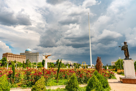 Dushanbe Flag Pole Park 10