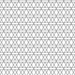 Fototapeta premium Seamless vector pattern. Geometric background texture. Black and white color. Simple modern style in flat design.