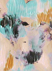 Abstract art background. Bright multi-colored texture. Modern Art. Stains of oil paint. Brush strokes of paint.