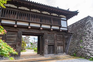 Fototapeta premium 長野 小諸城 大手門