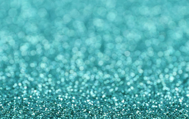 Abstract Blue bokeh  light background