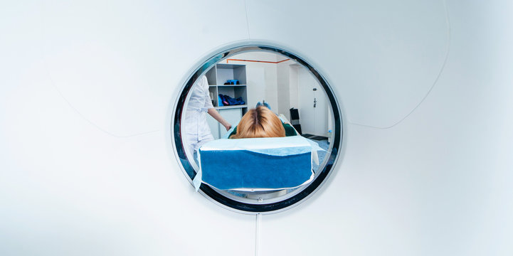 CT Scan in modern hospital