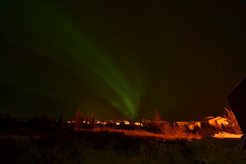 Northern Lights in Nunavik Northern Qu&eacute;bec Canada