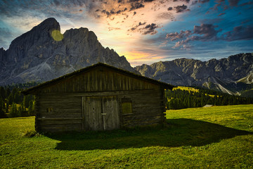 Fototapeta na wymiar Dolomites Southtirol Italy Europa