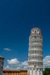Fototapeta na wymiar The leaning Tower of Pisa