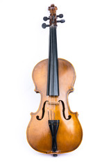 Obraz na płótnie Canvas Violin isolated on white background