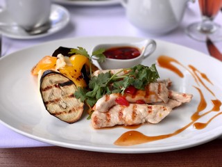 chicken with vegetables