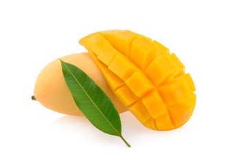 mango isolated on white background