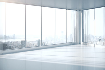 Clean, empty interior