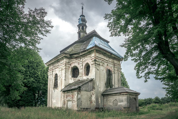 abandoned church