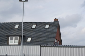 Dachfenster eines Hauses