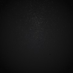 dark digitally generated image of blue light and stripes moving fast over black background