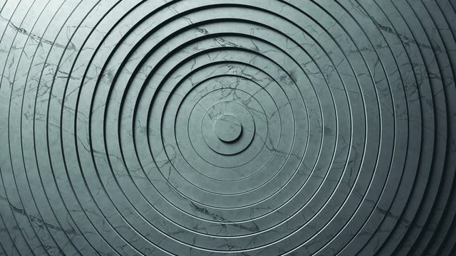 Abstract pattern of circles with the effect of displacement