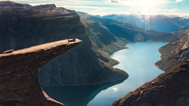Trolltunga Norway fjord travel