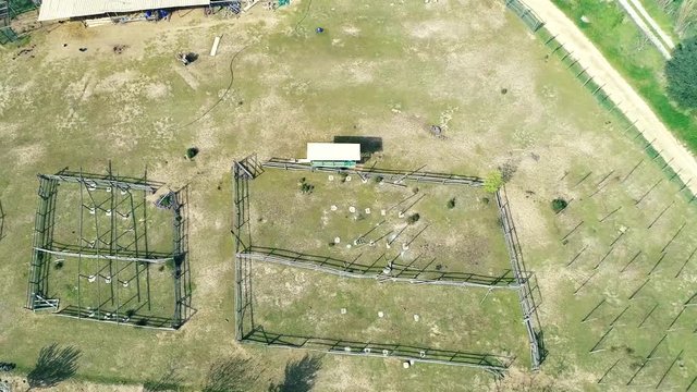 Over a horse stable in Canyamars, Catalonia, Spain