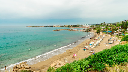 Lonely beach, Mediterranean coast,Turkey