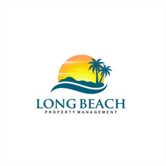 Palm Beach Island Logo Design Inspiration