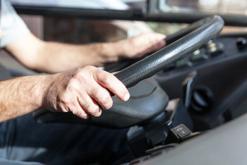 A bus driver at work © wellphoto
