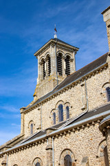 Fototapeta premium Quiberon. Eglise Notre-Dame de Locmaria. Morbihan. Bretagne