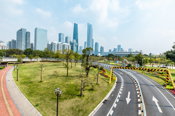 Landscape of Guangzhou city, China