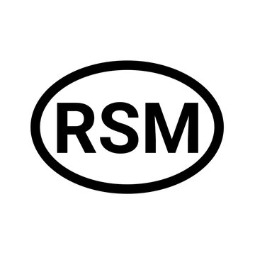 Country code vehicle registration San Marino