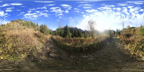Sunny Morning 360 Panorama
