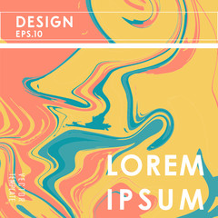 Abstract Liquid Backbround Ton Paste