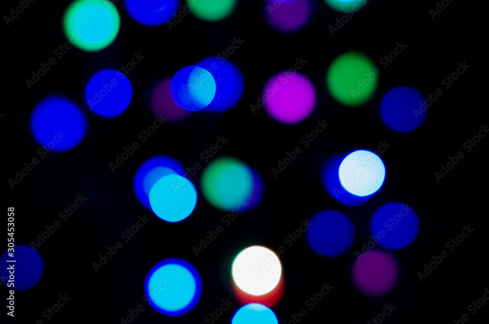 Aufkleber abstract the bokeh color can be used with the background.