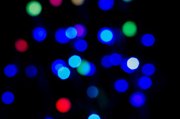 Abstract the bokeh color can be used with the background.