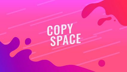 Vector Abstract Background for Music Night or Sport Party , Header for Festival event, Club flyer, Invitation, Poster, web banner. Vibrant banner with holographic colors and Futuristic neon shapes.