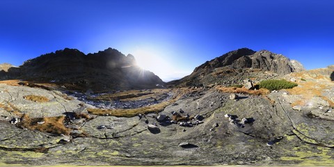 Autumn Tatra Mountains HDRI Panorama