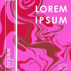 Abstract Liquid Background Vintage Color