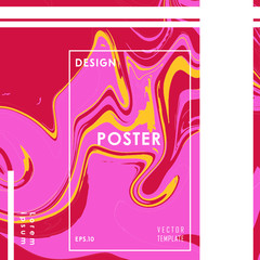 Abstract Liquid Background Vintage Color