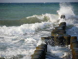 Aufbrausendes Meer