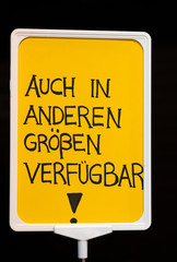 Fototapeta premium Grössen