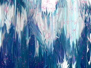 abstract colorful background digital oil painting