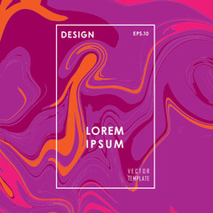 Abstract Liquid Background Full Color