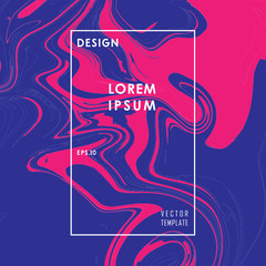 Abstract Liquid Background Full Color