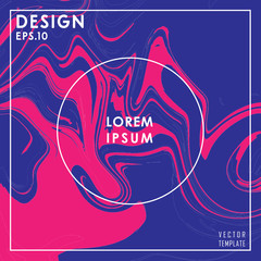 Abstract Liquid Background Full Color