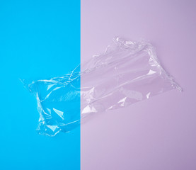 transparent white polyethylene for wrapping products and packaging goods