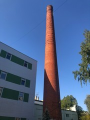 chimney of an old factory
