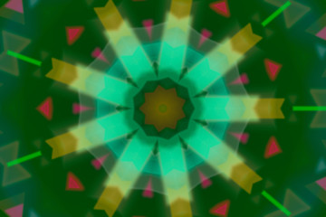 Texture abstract dreamy style, kaleidoscope for design, graphic resource. Colorful