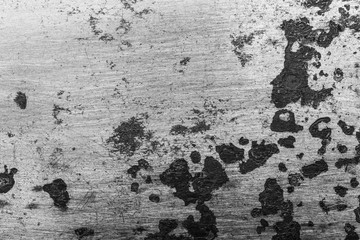 Abstract pattern of rust on old metal textured surface for background. Toned